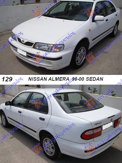 NISSAN ALMERA (N15) SDN 98-00