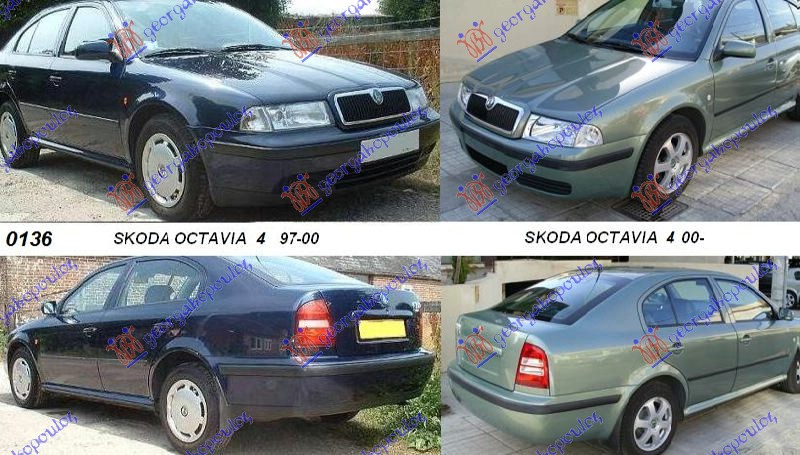 SKODA OCTAVIA 4 97-10