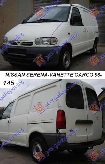 NISSAN VANETTE CARGO (C23) 95-01