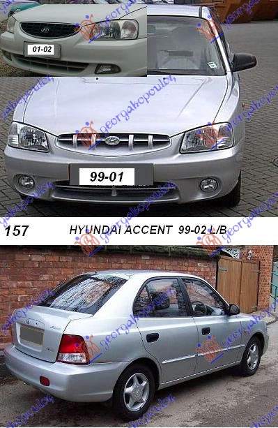 HYUNDAI ACCENT L/B 99-02