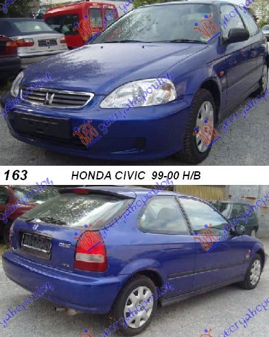 HONDA CIVIC H/B 99-00