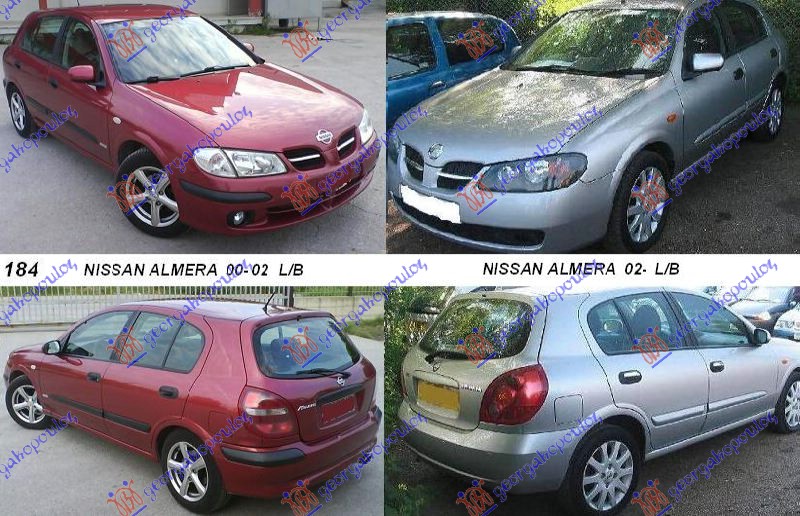 NISSAN ALMERA (N16) L/B 00-06