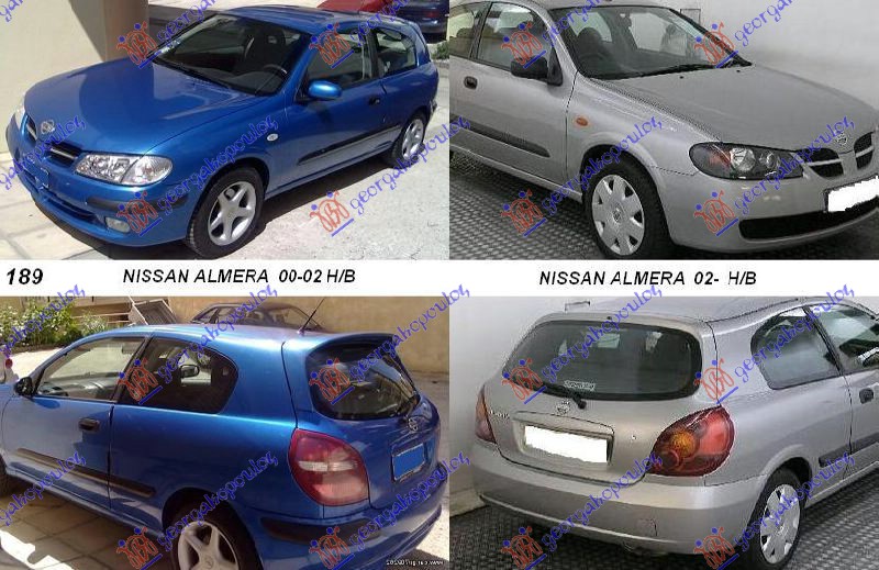 NISSAN ALMERA (N16) H/B 00-06