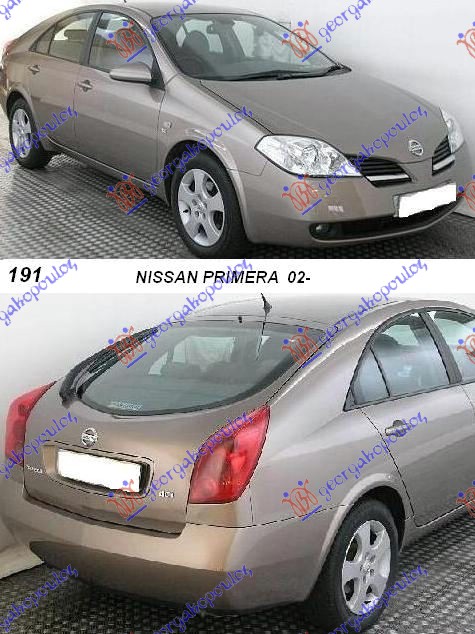 NISSAN PRIMERA (P12) 02-08