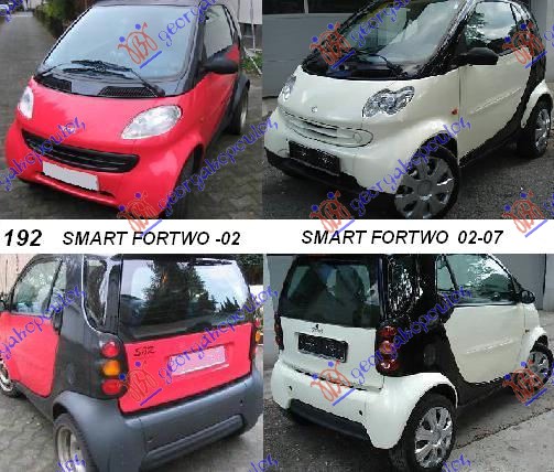 SMART FORTWO 98-07