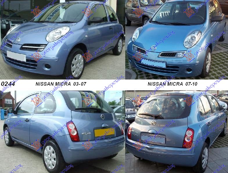 NISSAN MICRA (K12) 02-10