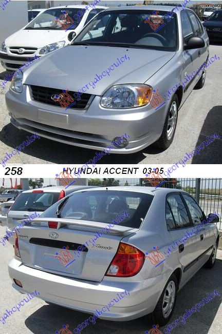 HYUNDAI ACCENT H/B-L/B 03-05