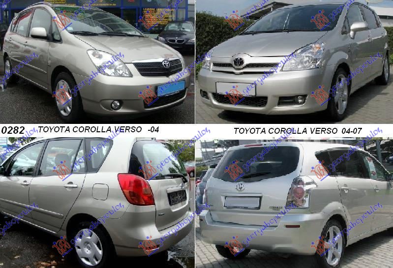 TOYOTA COROLLA VERSO 02-07