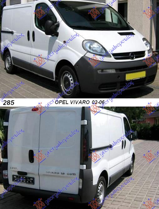 OPEL VIVARO 02-06