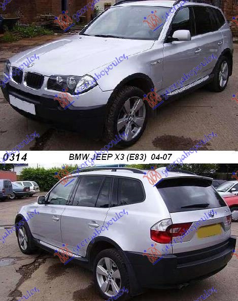 BMW X3 (E83) 04-07