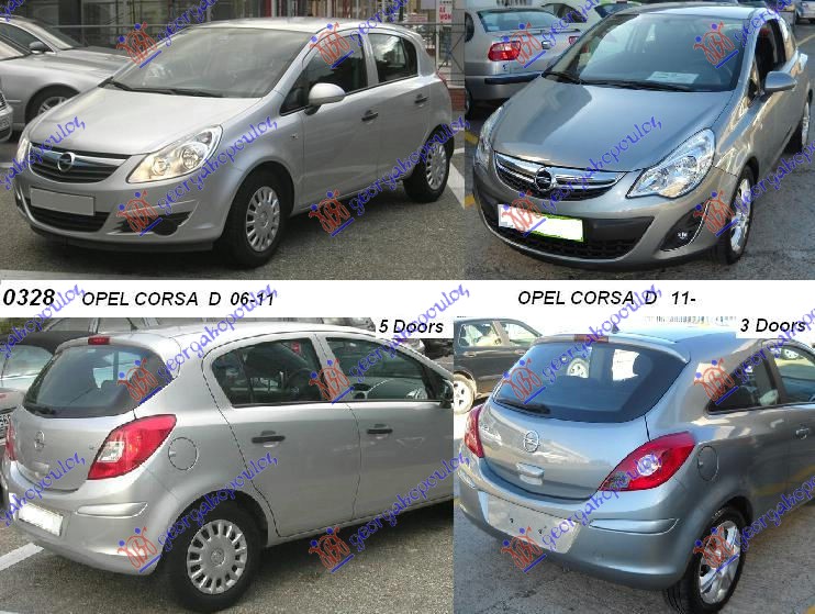 OPEL CORSA D 06-15