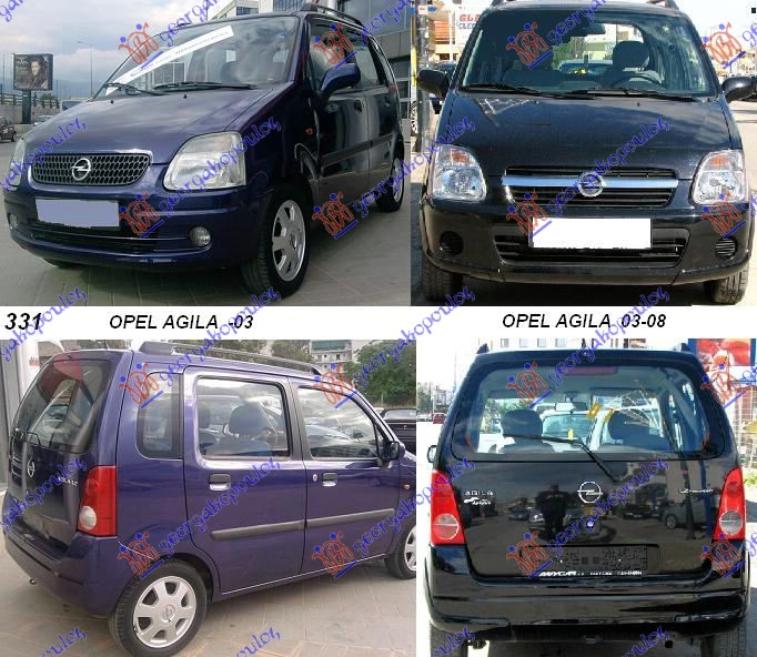 OPEL AGILA 99-08