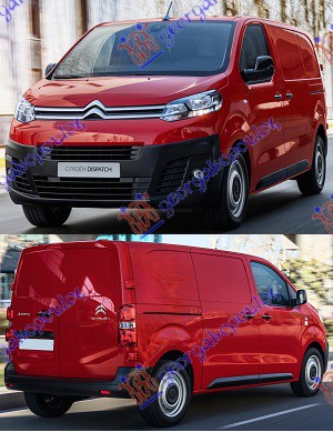 CITROEN JUMPY/SPACE TOURER 16-