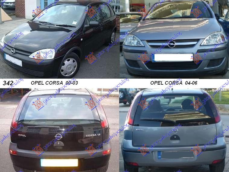 OPEL CORSA C 00-06