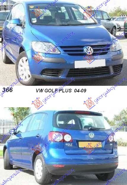 VW GOLF PLUS 04-09