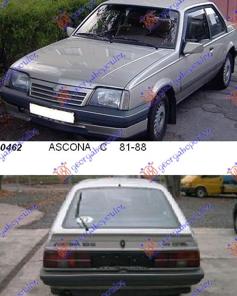 OPEL ASCONA C 81-88