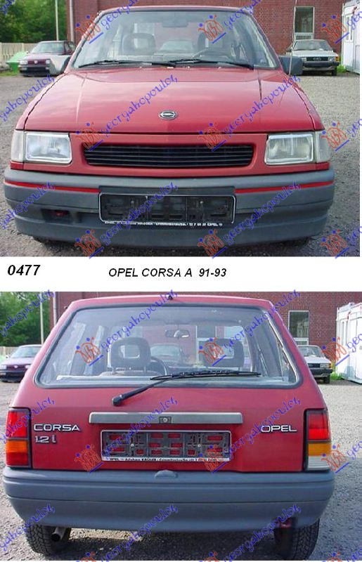 OPEL CORSA A 91-93