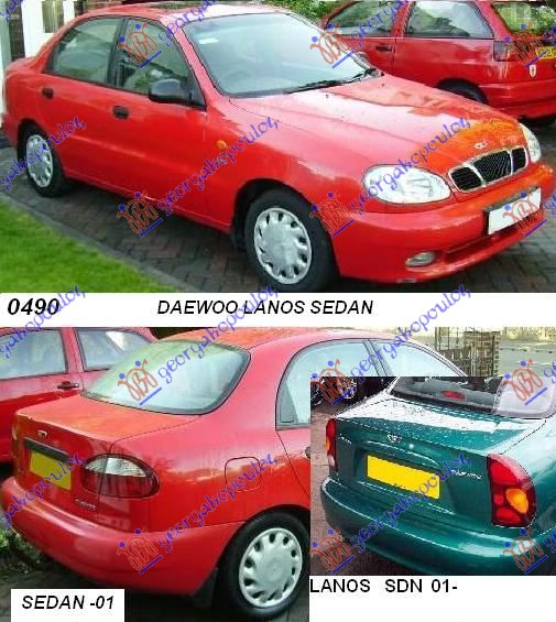 DAEWOO LANOS SDN 97-08