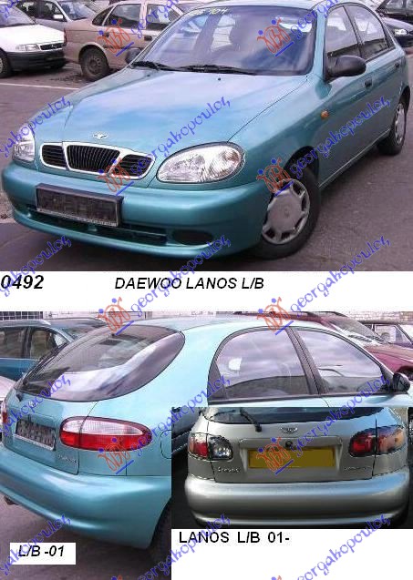 DAEWOO LANOS L/B 97-08