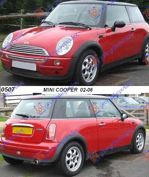 MINI COOPER/ONE (R50/R53) 02-06