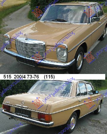 MERCEDES 200/4 (W115) 73-76