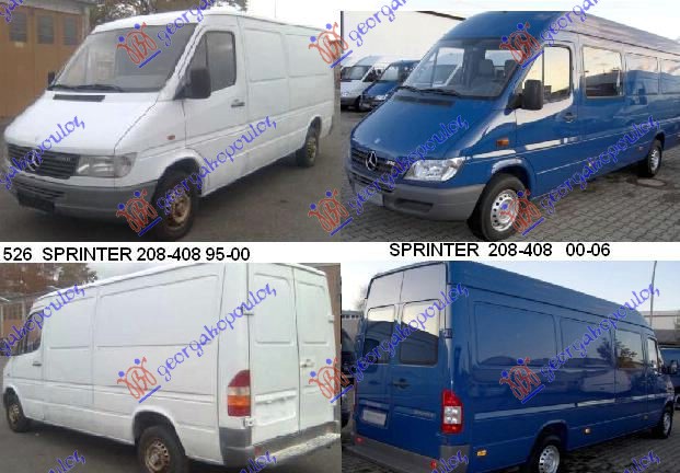 MERCEDES SPRINTER 208-416 (W901-905) 95-06