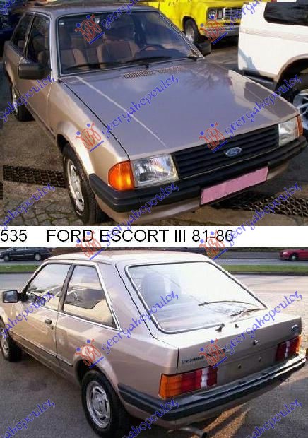 FORD ESCORT III 81-86