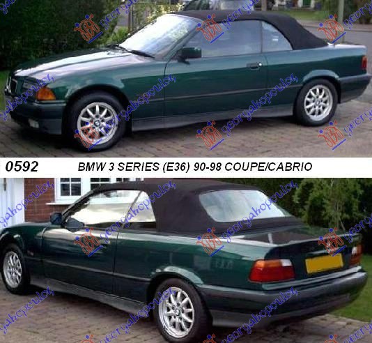 BMW SERIES 3 (E36) COUPE/CABRIO 90-98