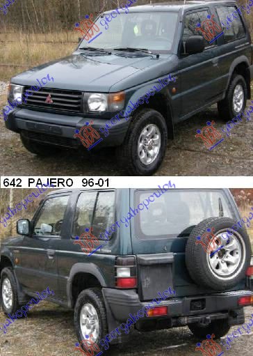 MITSUBISHI PAJERO 96-01