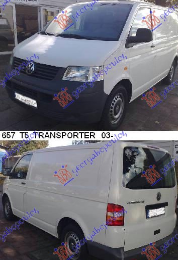 VW TRANSPORTER (T5) 03-10