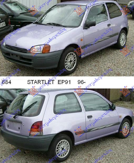 TOYOTA STARLET (EP 91) 96-99