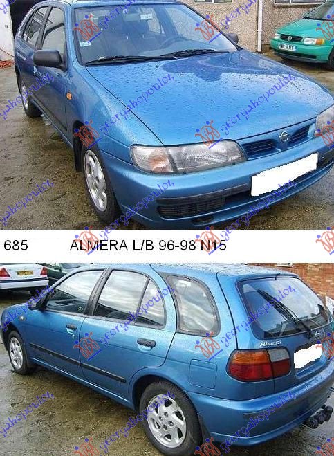 NISSAN ALMERA (N15) L/B 96-98