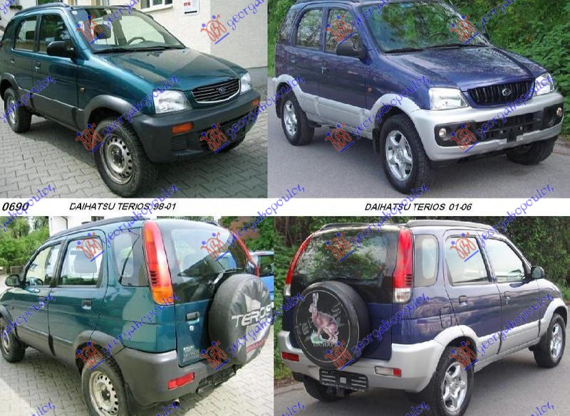 DAIHATSU TERIOS 97-06