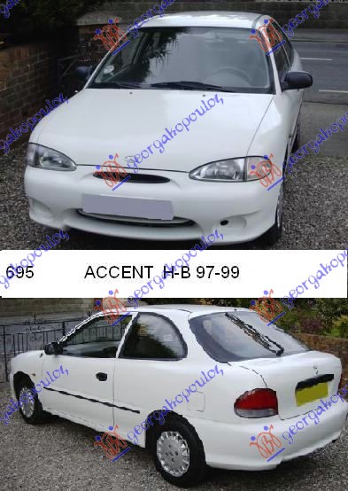 HYUNDAI ACCENT H/B 97-99