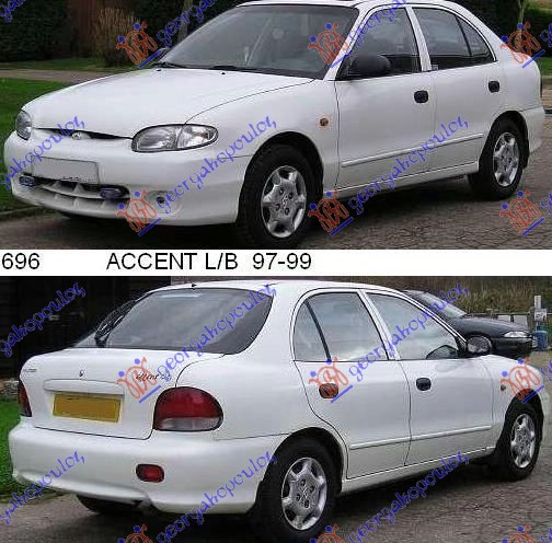 HYUNDAI ACCENT L/B 97-99