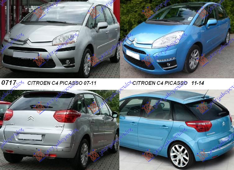 CITROEN C4 PICASSO 07-14