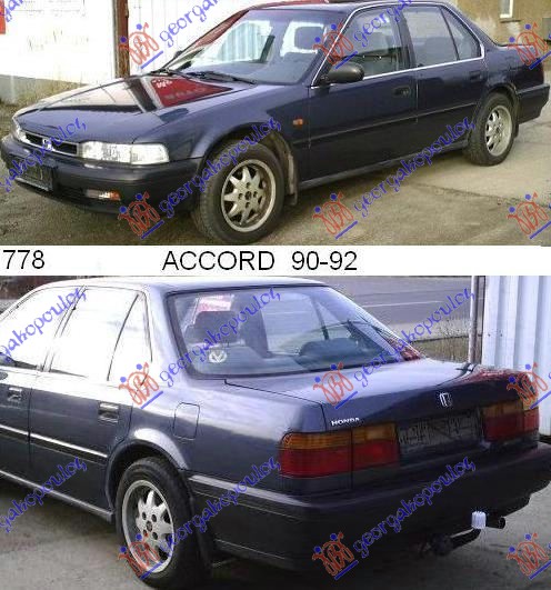 HONDA ACCORD 90-92