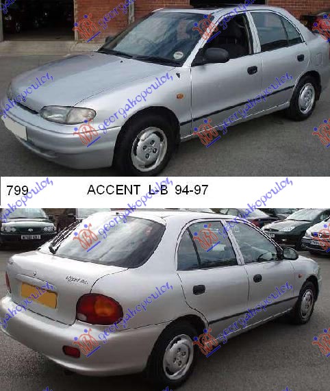 HYUNDAI ACCENT L/B 94-97