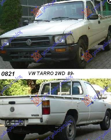 VW P/U TARRO 2WD 89-97