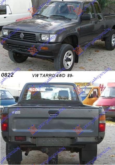 VW P/U TARRO 4WD 89-97