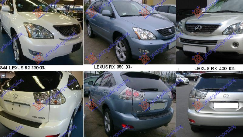 LEXUS RX 330/350/400 03-09