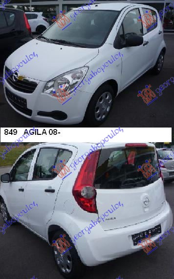 OPEL AGILA 08-14