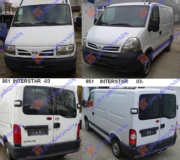 NISSAN INTERSTAR 02-09