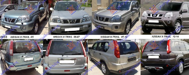 NISSAN X-TRAIL 01-14