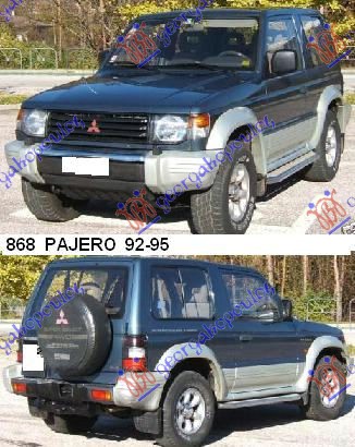 MITSUBISHI PAJERO 92-95