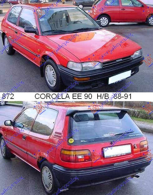 TOYOTA COROLLA (E 9) H/B 88-91