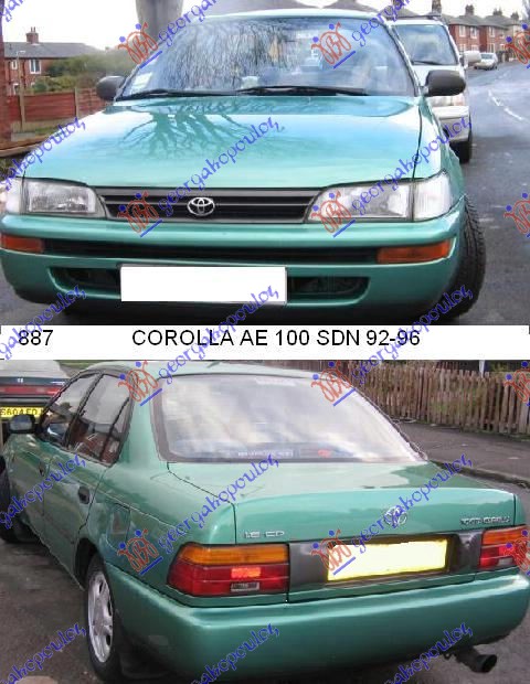 TOYOTA COROLLA (E 10) SDN-S.W. 92-96