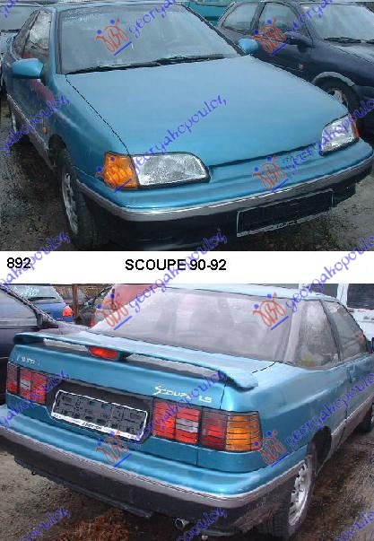 HYUNDAI SCOUPE 90-92