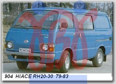 TOYOTA HI-ACE (RH 20-30) 79-83