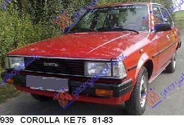 TOYOTA COROLLA (KE 75) 81-83